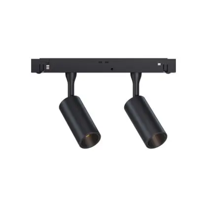 Магнитный трековый светильник Kloodi KDMG-SPOT30 2x3W 3K BK LED 480Lm IP20 черный