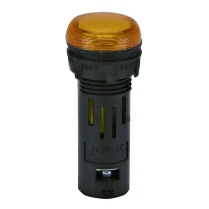 Сигнальная лампа LED ETI ECLI-16-240A-A 240В AC Ø16мм оранжевая матовая (4771609) Сигнальная лампа LED ETI ECLI-16-240A-A 240В AC Ø16мм оранжевая матовая (4771609)
