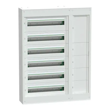 Щит навісний Schneider Electric PrismaSeT S LVSSD624 з розподільчим каналом 6 рядів 24 модулі