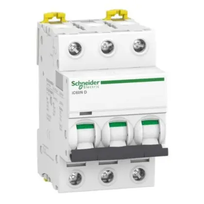 Автоматический выключатель Schneider Electric A9F75310 iC60N 3P 10A D