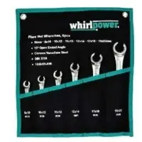 Набір розрізних ключів Whirlpower 1245-51-A06 (23803) 8-22мм (6шт у чохлі)