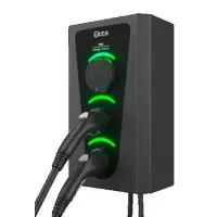 Комерційна зарядна станція Octa Energy SW336-S22-C1-C2 Smart Wall на 36кВт (розетка 3ф + Type 1 + Type 2)