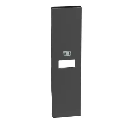 Лицевая панель USB розетки Bticino Living Now KG11C на 1 модуль (черная) Лицевая панель USB розетки Bticino Living Now KG11C на 1 модуль (черная)