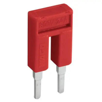 Изолированная перемычка Wago 2002-402/000-005 Topjob S 25А (красная) Изолированная перемычка Wago 2002-402/000-005 Topjob S 25А (красная)