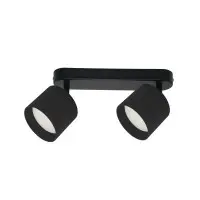 Светильник точечный накладной TENERIFE-2L черный GX53 IP20 Violux ( 340114 )