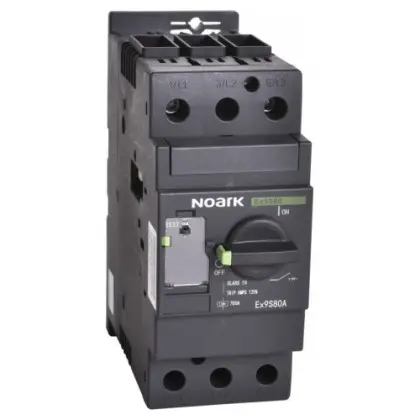 Автомат защиты двигателя NOARK Ex9S80A 72A EU 60-72A А расцепитель ТМ (113850)