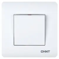Прохідний вимикач 1-клавішний Chint NEW3 білий (715378) Прохідний вимикач 1-клавішний Chint NEW3 білий (715378)