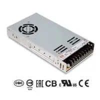 Блок живлення Mean Well 350.4W DC24V IP20 (LRS-350-24) Блок живлення Mean Well 350.4W DC24V IP20 (LRS-350-24)