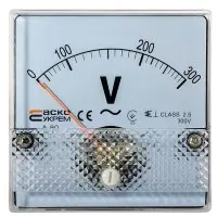 Вольтметр Аско-Укрем 300В АС 80х80мм (А-80) (A0190010057)