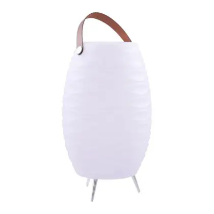 Уличный портативный светильник Azzardo AZ4665 Boombox Bucket LED 1x10W 3000K+RGB 144Lm IP54 белый