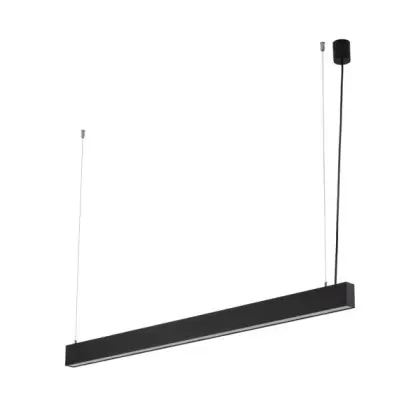 Подвесной светильник, люстра TK Lighting 18080 Luxe LED 1x40W 4000K 4000Lm IP20 черный Подвесной светильник, люстра TK Lighting 18080 Luxe LED 1x40W 4000K 4000Lm IP20 черный