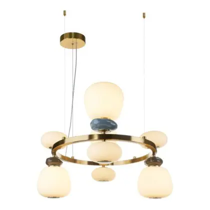 Подвесной светильник, люстра Italux PND-94981-4B-GD Evans LED 1x33W 3000K 3950Lm IP20 золотой Подвесной светильник, люстра Italux PND-94981-4B-GD Evans LED 1x33W 3000K 3950Lm IP20 золотой