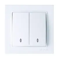 Выключатель Nilson Thor белый 2кл проходной ( 27111009 )