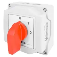 Корпусный пакетный переключатель E.Next LK16/4.322-ОВ/45 0-1-2 16А IP44 (8324-200)