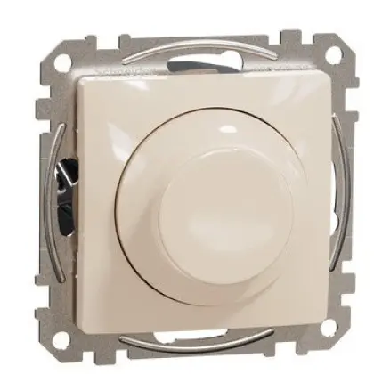 Поворотный светорегулятор Schneider Electric Sedna Design & Elements RC 3-370 Вт бежевый SDD112501 Поворотный светорегулятор Schneider Electric Sedna Design & Elements RC 3-370 Вт бежевый SDD112501