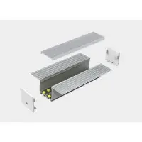 LED-профіль MLG врізний LP6625 з розсіювачем, 2 метра LED-профіль MLG врізний LP6625 з розсіювачем, 2 метра