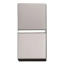 Кнопковий вимикач ABB Zenit 2CLA210470N1301 N2104.7 PL 1М (срібло)