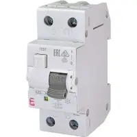 Диференціальний автомат ETI 002173104 KZS-2M B 16/0.03 тип AC (10kA)