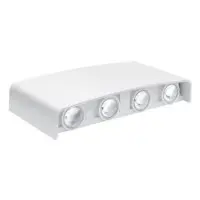 Накладний світильник Maxus MWL 8Вт 3000/4100/6500К IP65 WH Square (1-MWL-8W-WHS)