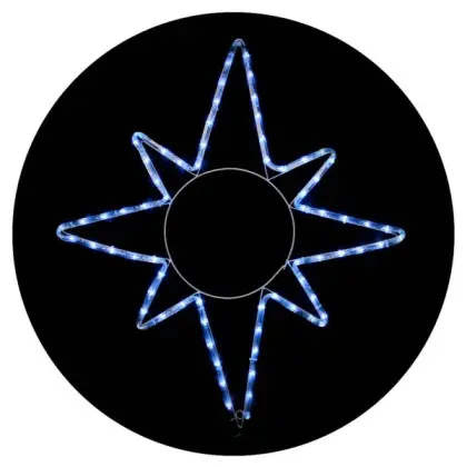 Уличная светодиодная гирлянда Delux EN MOTIF Star (90012985) 65х75см 8 мигающих диодов IP44 (белый свет) Уличная светодиодная гирлянда Delux EN MOTIF Star (90012985) 65х75см 8 мигающих диодов IP44 (белый свет)
