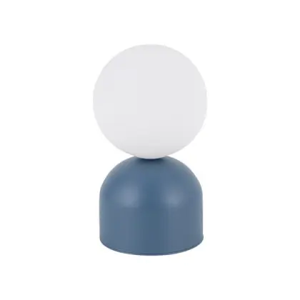 Настольная лампа TK Lighting 11387 Miki G9 1x8W IP20 синяя Настольная лампа TK Lighting 11387 Miki G9 1x8W IP20 синяя