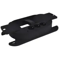 Блок розеток 3-местный с катушкой ETI ERS-3HC 3x2Р+РЕ каучук IP20 черный (4481012)