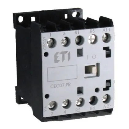 Миниатюрный контактор ETI 004641062 CEC 09.10-24V-50/60Hz (9A; 4kW; AC3) Миниатюрный контактор ETI 004641062 CEC 09.10-24V-50/60Hz (9A; 4kW; AC3)