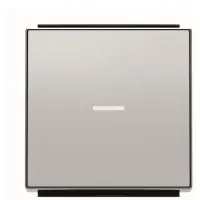 Клавіша вимикача ABB Sky 2CLA850130A1301 8501.3 PL із лінзою (срібло) Клавіша вимикача ABB Sky 2CLA850130A1301 8501.3 PL із лінзою (срібло)