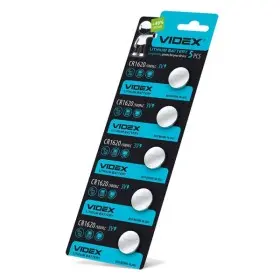 Литиевая батарейка Videx CR1620 (CR1620 5pc) 5 шт