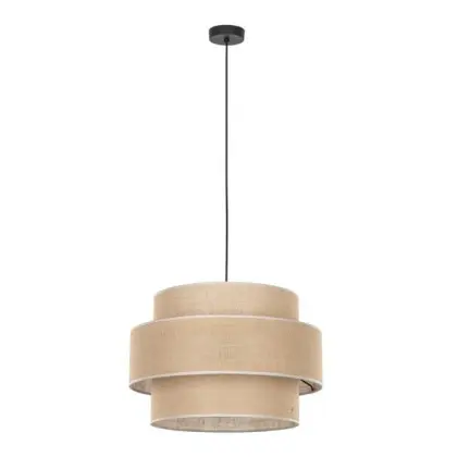 Подвесной светильник, люстра TK Lighting 5419 Calisto E27 1x15W IP20 бежевый Подвесной светильник, люстра TK Lighting 5419 Calisto E27 1x15W IP20 бежевый