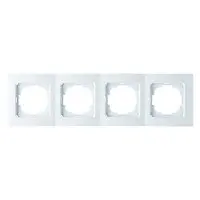 Рамка Nilson Touran біла 4-на ( 24110094 )