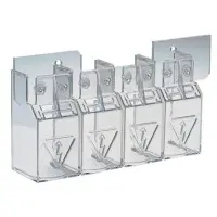 Захисна кришка Hager HZC216 HAC/HAD 100-125А, 4п Захисна кришка Hager HZC216 HAC/HAD 100-125А, 4п
