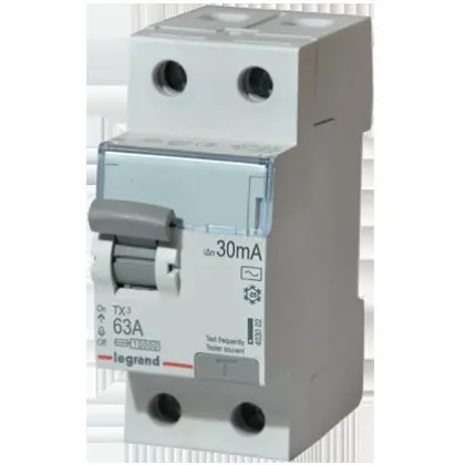 УЗО Legrand (403002) TX3 1Р+N 63A 30мА AC УЗО Legrand (403002) TX3 1Р+N 63A 30мА AC