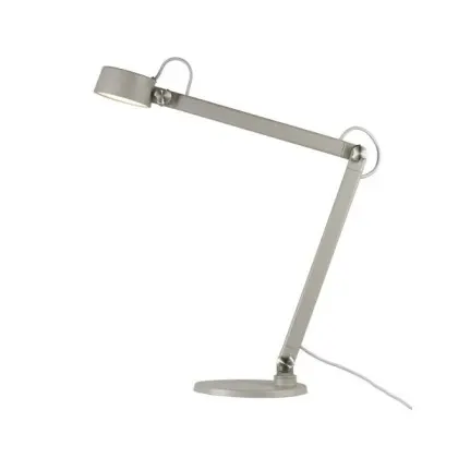 Настільна лампа Nordlux 2120405010 Nobu LED 1x6W 2700K 600Lm IP20 сіра