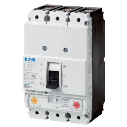 Силовий автомат Eaton NZMB1-M63 25кА 63A Силовий автомат Eaton NZMB1-M63 25кА 63A