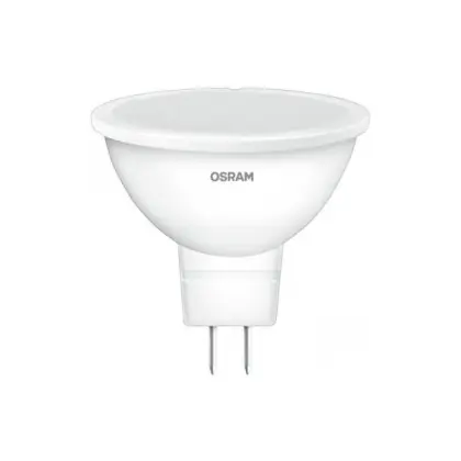 Светодиодная лампочка Osram 4058075689206 LED MR16 GU5.3 1x6W 3000K 480Lm IP20 Светодиодная лампочка Osram 4058075689206 LED MR16 GU5.3 1x6W 3000K 480Lm IP20