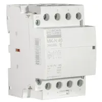 Модульний контактор Аско-Укрем MK-N 4P 40A 2NO+2NC (A0040030036) Модульний контактор Аско-Укрем MK-N 4P 40A 2NO+2NC (A0040030036)