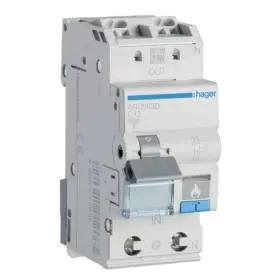 Автоматичний вимикач Hager ARC963D з дуговим захистом AFDD 6кА C 13A 1P+N