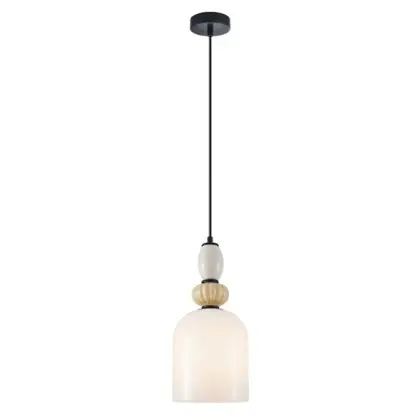 Подвесной светильник, люстра Italux PND-36573-1B-BK-WH Bonata E27 1x40W IP20 разноцветный