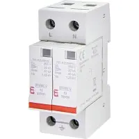 Ограничитель перенапряжения ETI 002442953 ETITEC V T2 255/20 (2+0) Ограничитель перенапряжения ETI 002442953 ETITEC V T2 255/20 (2+0)