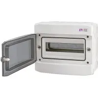 Пластиковый щит наружного исполнения ETI 001101172 ECH-12PTu (12 М IP65) Пластиковый щит наружного исполнения ETI 001101172 ECH-12PTu (12 М IP65)