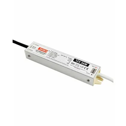 Блок питания JINBO JLV-12036KA-W 36W 12V IP67 белый Блок питания JINBO JLV-12036KA-W 36W 12V IP67 белый