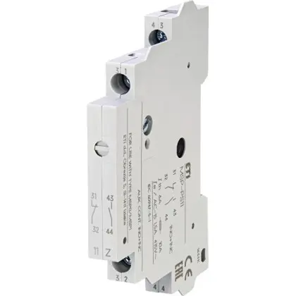 Блок контактов ETI 004646631 MSP-PS11 (1НО+1НЗ 3А 230V)