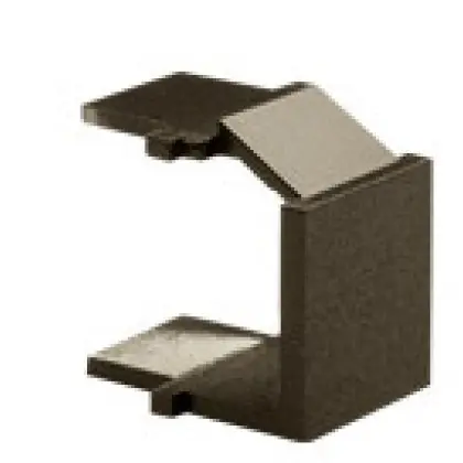 Заглушка Kontakt Simon Simon 54 Premium BWB/46 під RJ45 типу Keystone (бронза) Заглушка Kontakt Simon Simon 54 Premium BWB/46 під RJ45 типу Keystone (бронза)