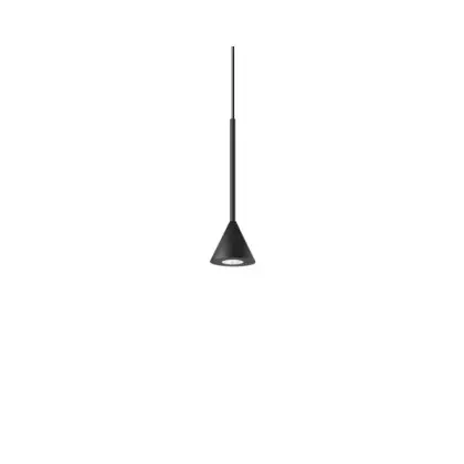 Подвесной светильник, люстра Ideal Lux 328348 Archimede Led 1x4W 3000K 250Lm IP20 Черный Подвесной светильник, люстра Ideal Lux 328348 Archimede Led 1x4W 3000K 250Lm IP20 Черный