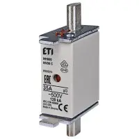 Запобіжник ETI 004181209 NH-000/gG 35A 500V KOMBI