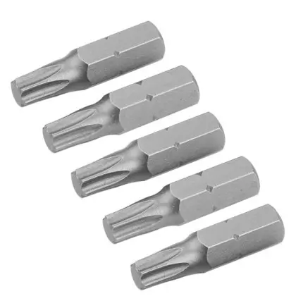 Біти Tolsen Torx S2 30х25мм (5шт) Біти Tolsen Torx S2 30х25мм (5шт)