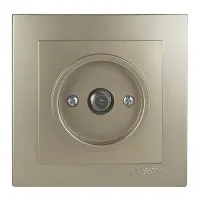 Розетка Nilson Touran золото SAT F-разъем ( 24151035 )