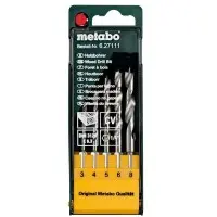 Набор сверл по дереву Metabo DIN 3126 E 6.3 (627111000) 5 предметов Набор сверл по дереву Metabo DIN 3126 E 6.3 (627111000) 5 предметов