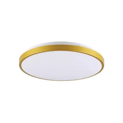 Светильник потолочный Goldlux 3318008 Kern LED 1x24W 4000K 2500Lm IP20 золотой